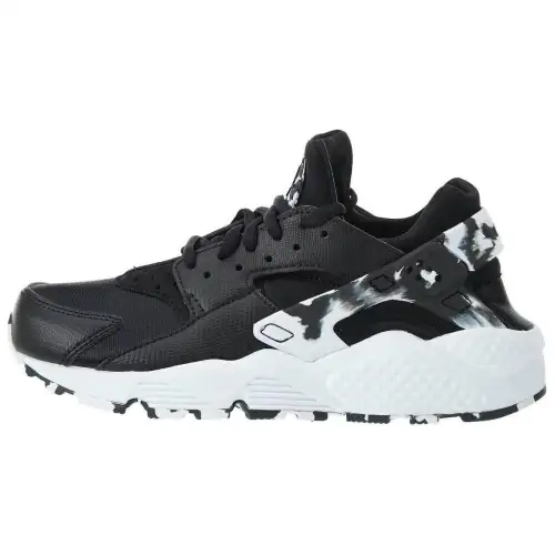 Nike Air Huarache Run Se Black Black White Women's