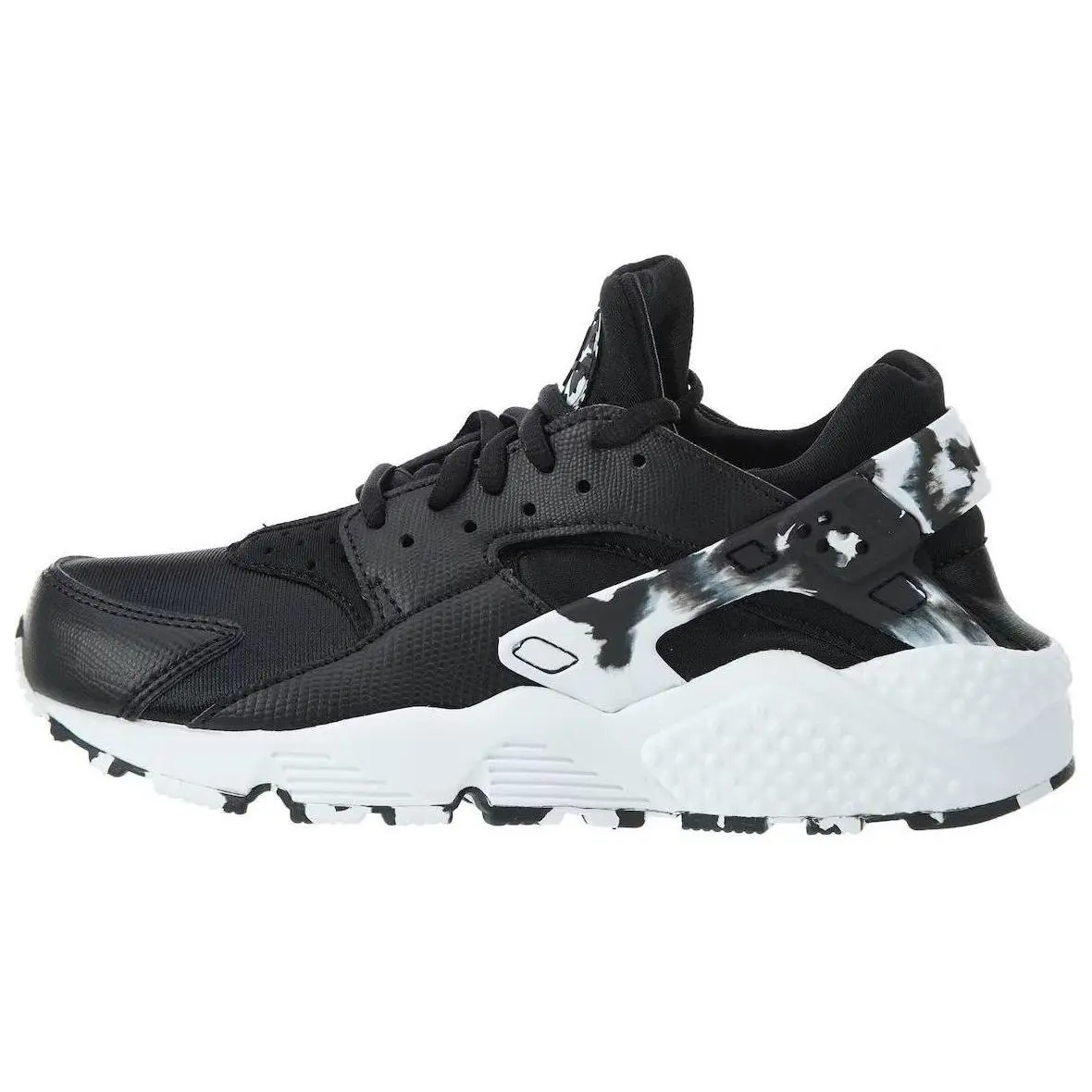 Nike Air Huarache Run Se Black Black White Women's