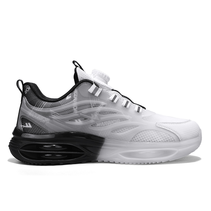 Warrior Cushioning Height Increasing Cushioning Height Increasing Low top Training Running Shoes Men’s Gray Black