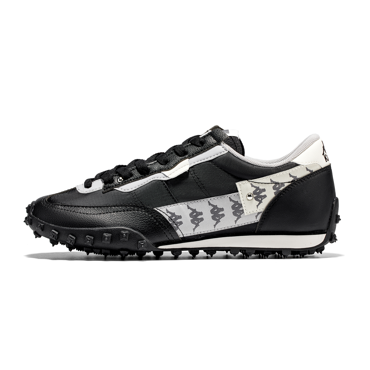 Kappa Lightweight Breathable Lightweight And Breathable Running Shoes Unisex Black White