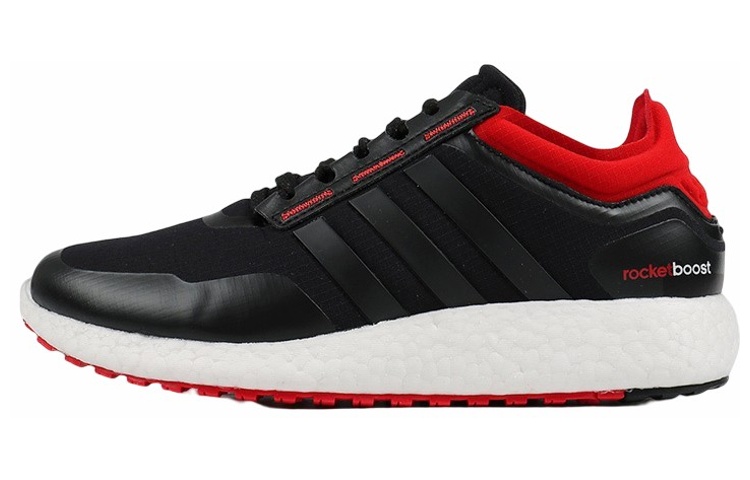 Мужские кроссовки adidas Rocket Boost Marathon (черно-красные)