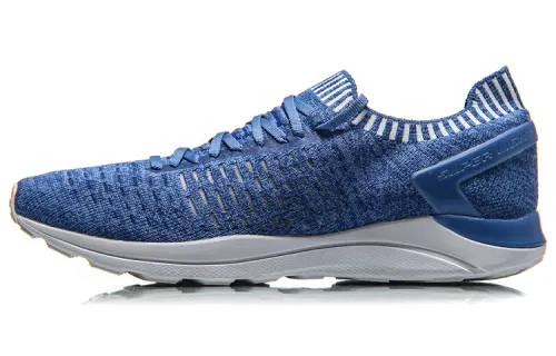 Li Ning Qinghong Cushioning Low top Running Shoes Unisex Jiang Aqua Blue
