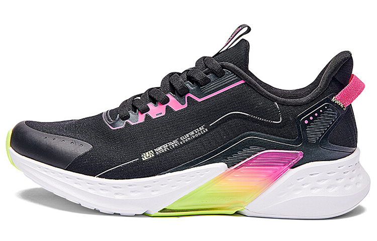 361° Mesh Cushioning Breathable Lightweight Low top Running Shoes Women’s Black White