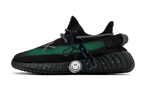 Adidas Originals Yeezy Boost 350 V2 Low top Casual Shoes Unisex Black