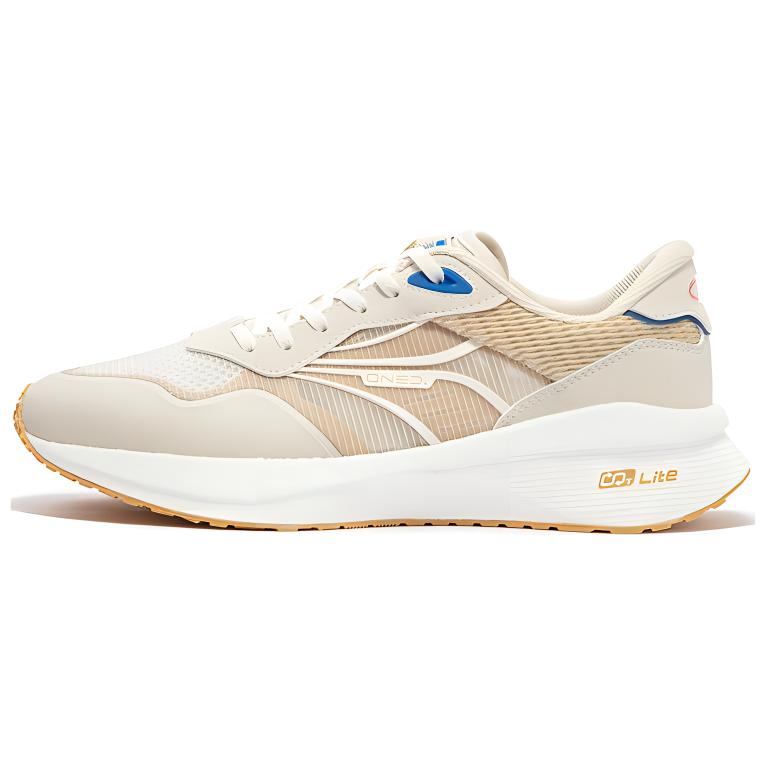 361° Slip Resistant Low top Running Shoes Men’s White Orange