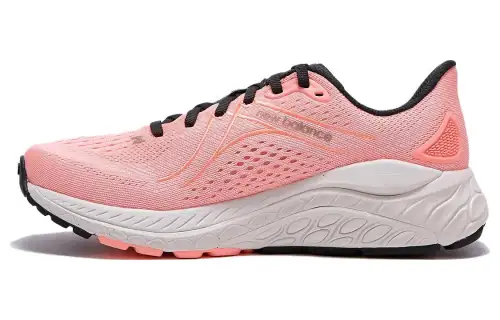 New Balance NB 860 Cushioning Slip Resistant Abrasion Resistant Low top Running Shoes Women's White Pink