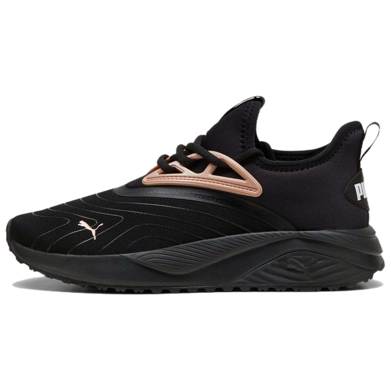 PUMA Pacer Future Slip Resistant Abrasion Resistant Mid top Casual Running Shoes Women's Black