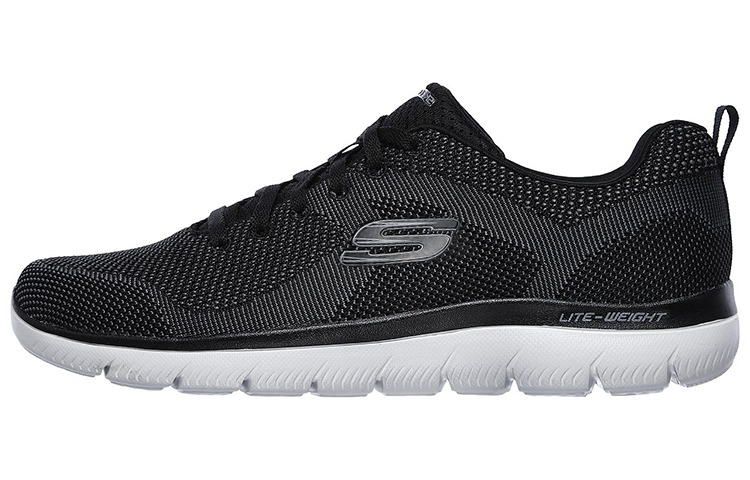 Skechers Summits Running Shoes Men's Low Top Black