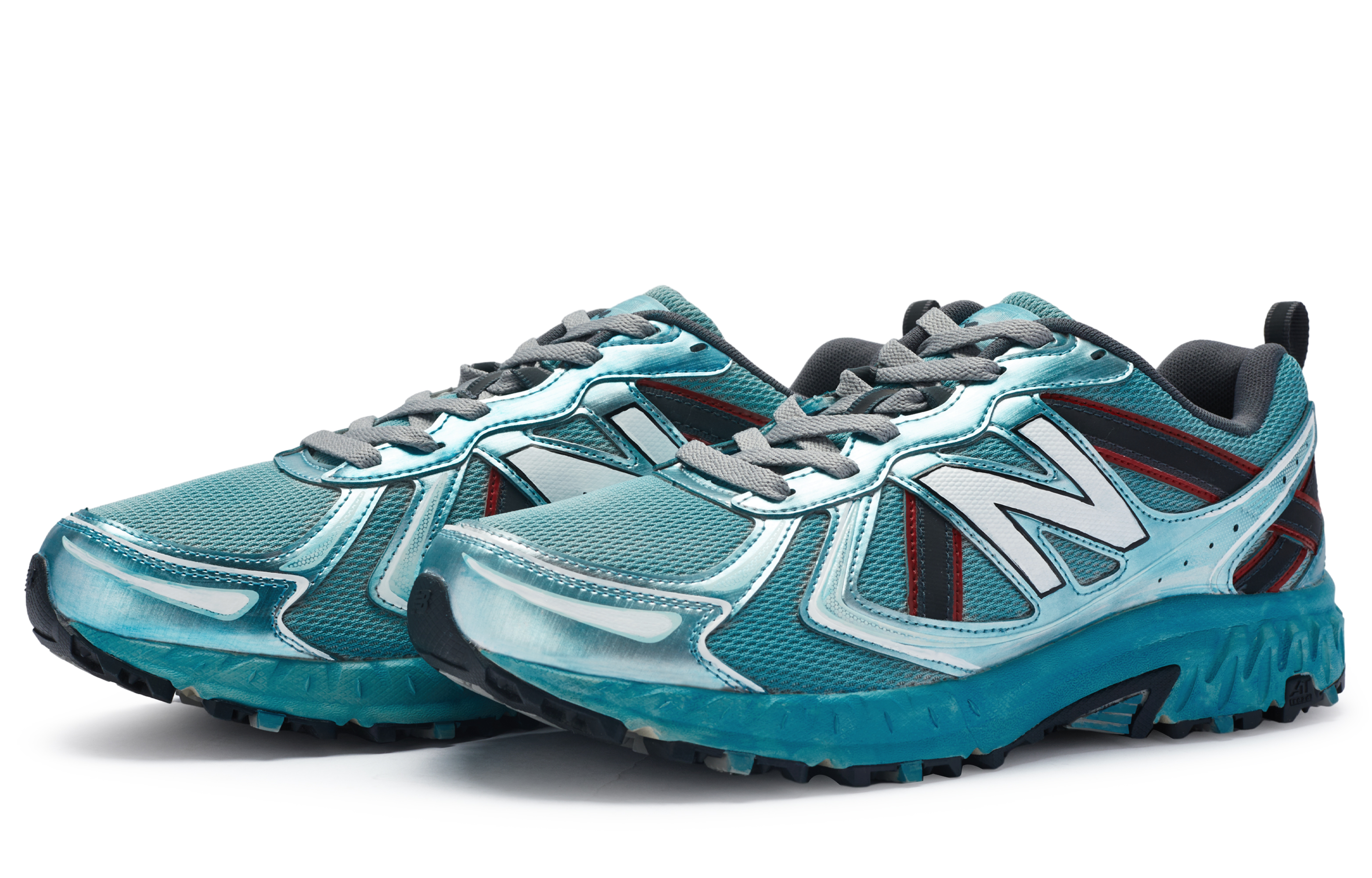 New Balance NB 410 V5 811 Manufacturing, Laser Space Low top Running Shoes Unisex Blue White