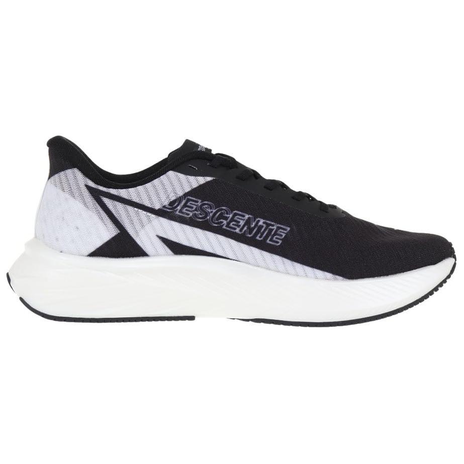 DESCENTE Lightweight Low top Running Shoes Unisex Black White