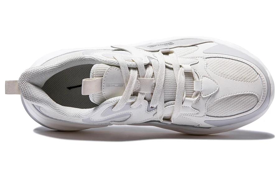 Erke Jiang Rebound Low top Running Shoes Men’s White Gray