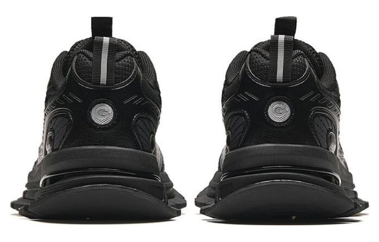 Anta Abrasion Resistant Low top Running Shoes Men’s Black