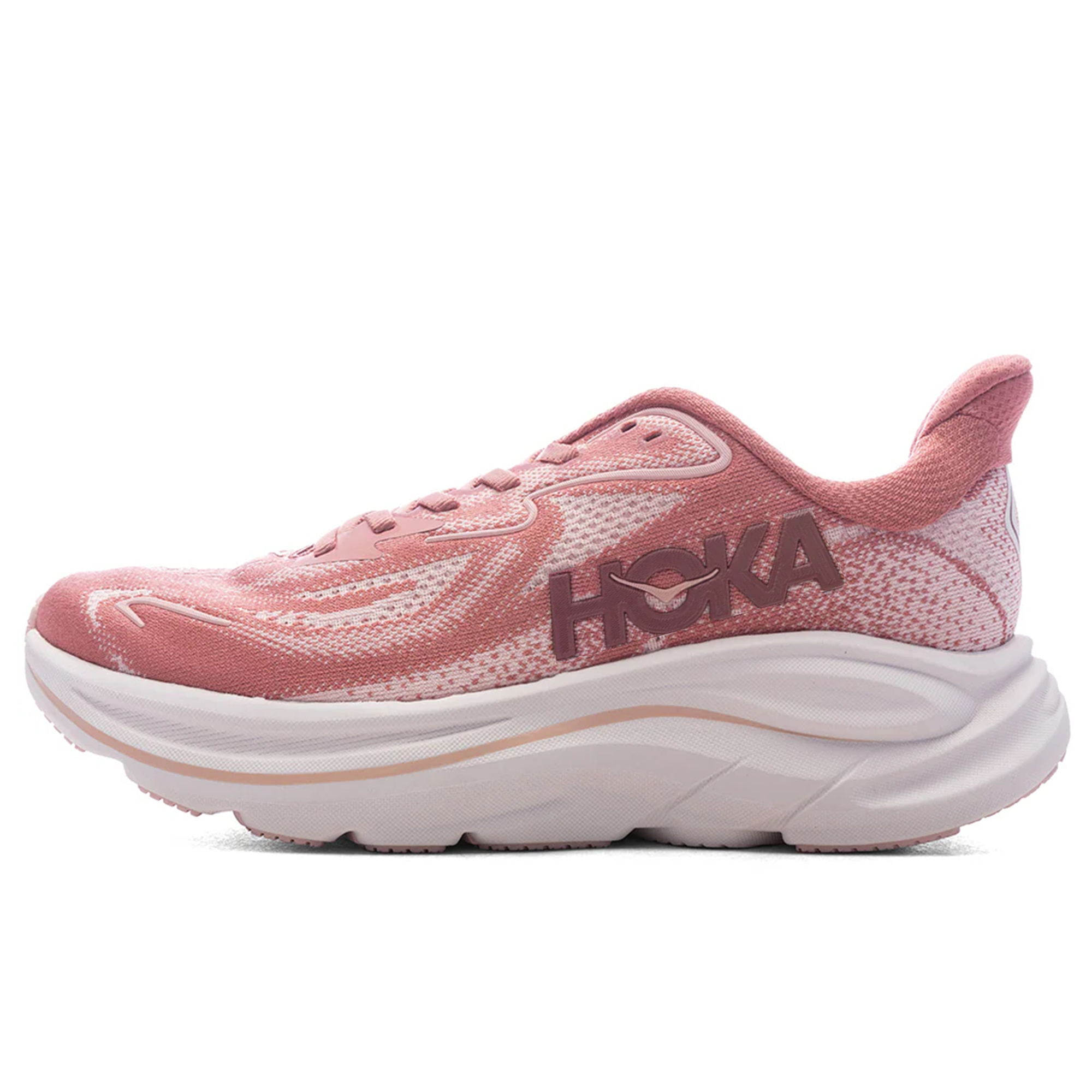 Женские кроссовки HOKA HOKA ONE ONE CLIFTON 10 (розово-красные)