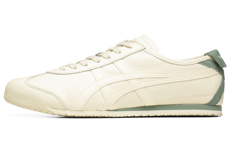 Onitsuka Tiger Onitsuka Tiger MEXICO 66 retro leather wear-resistant low-top casual running shoes men and women same style cream white