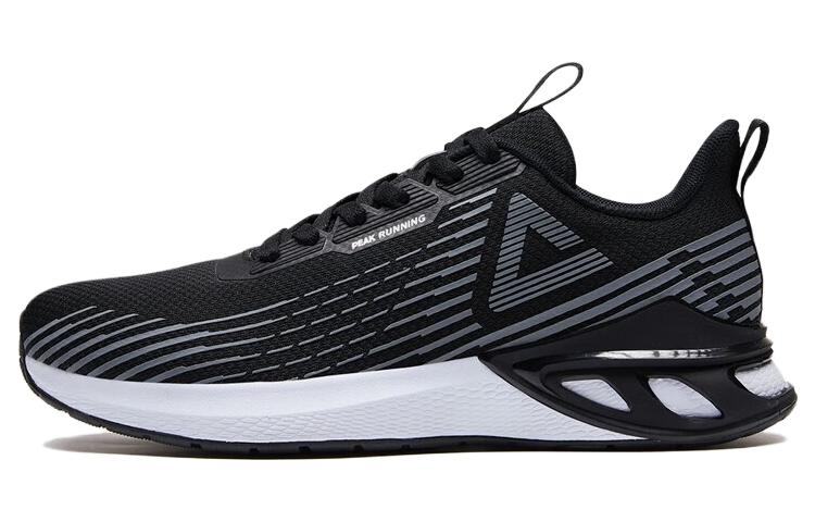 PEAK Comfortable Slip Resistant Breathable Cushioning Abrasion Resistant Low top Running Shoes Women’s Black White