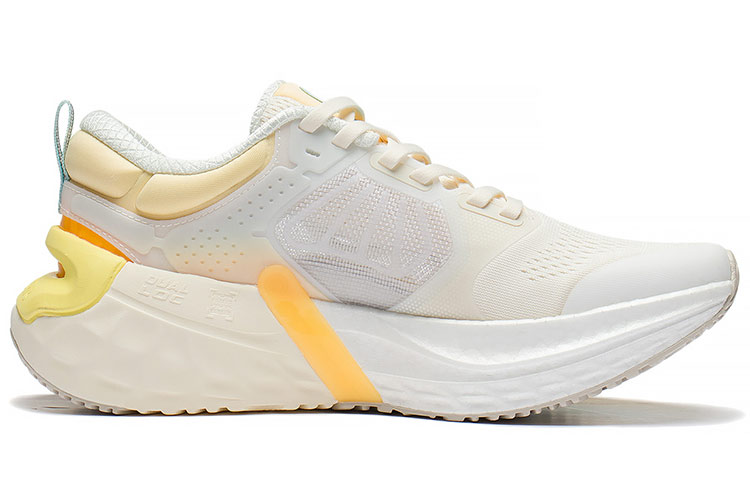 Li Ning Furious Rider 6.0 Support Low top Running Shoes Women’s White Yellow