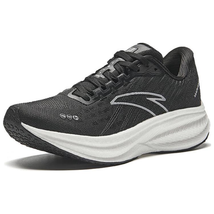 Anta Champion 3 Comfortable Fabric Abrasion Resistant Breathable Low top Training Running Shoes Women’s Black White