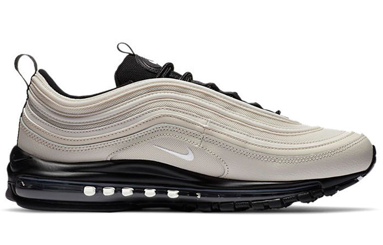 Мужские кроссовки Nike Air Max 97 (бежево-черные) — фото 2