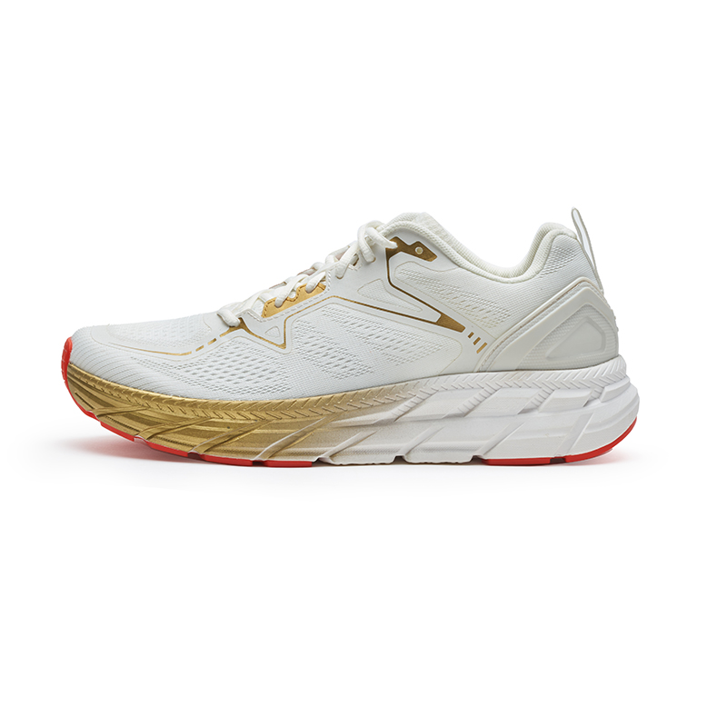 HOT POTATO Running Shoes Unisex Low Top White Gold