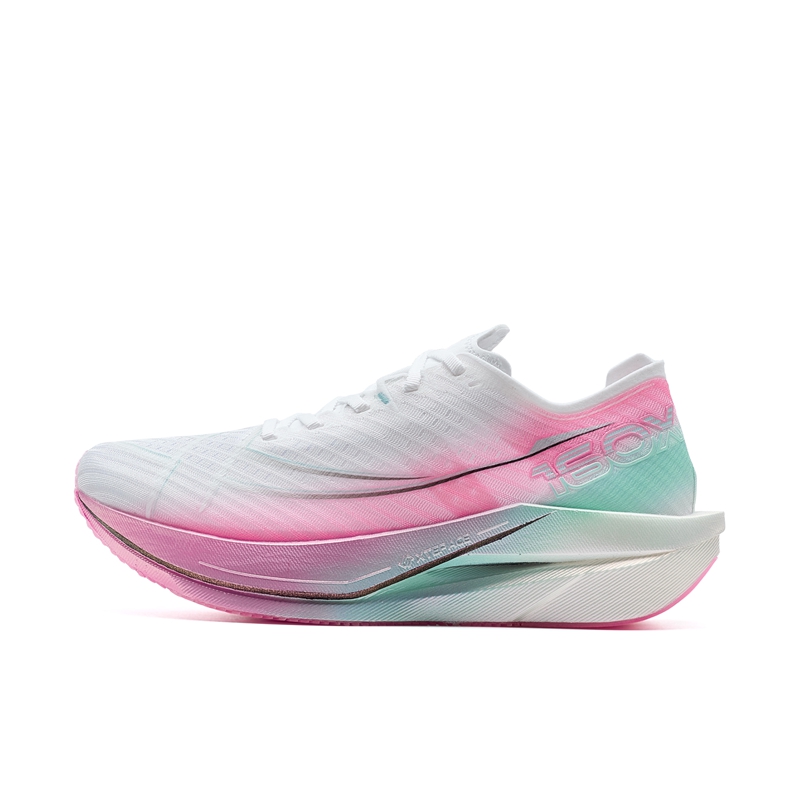 XTEP 160X 6.5 Slip Resistant Abrasion Resistant Low top Carbon Plate Marathon Running Shoes Women’s Paper Kite