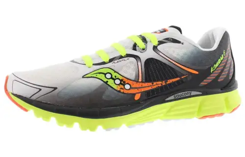 Saucony Kinvara ForHer Essence Slip Resistant Abrasion Resistant Low top Running Shoes Men's White Green Black