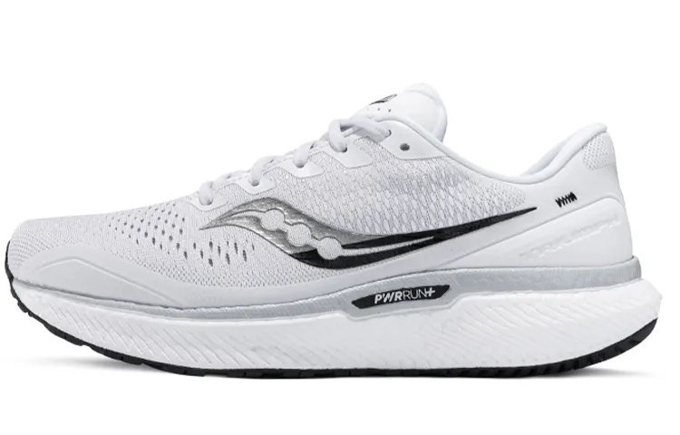 Saucony Triumph 18 Cushioning Slip Resistant Abrasion Resistant Breathable Low top Marathon Running Shoes Men's