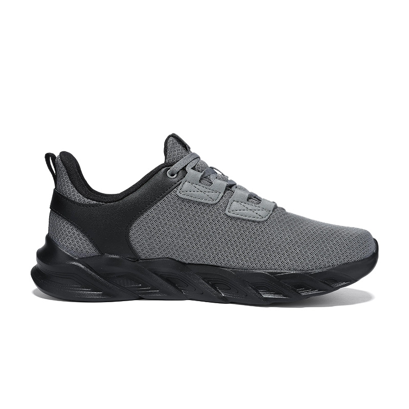 361° Cushioning Breathable Lightweight Low top Casual Running Shoes Men’s Graphite Gray Obsidian Black