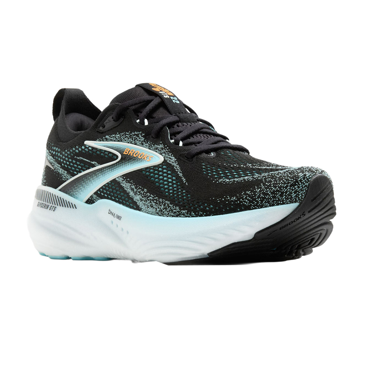 Brooks Glycerin GTS 22 Cushioning Low top Running Shoes Men’s Black Blue