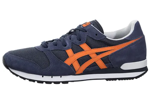 Onitsuka Tiger Alvarado Breathable And Wear resistant Low top Running Shoes Unisex Navy Blue