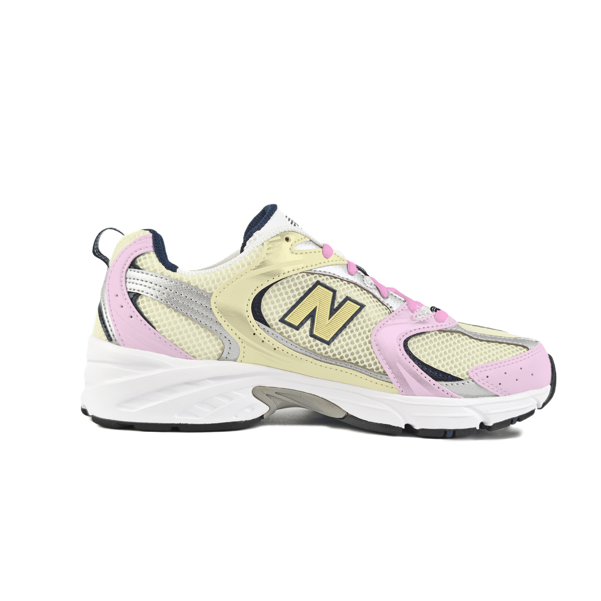 New Balance NB 530 Abrasion Resistant Low top Running Shoes Unisex Yellow Pink