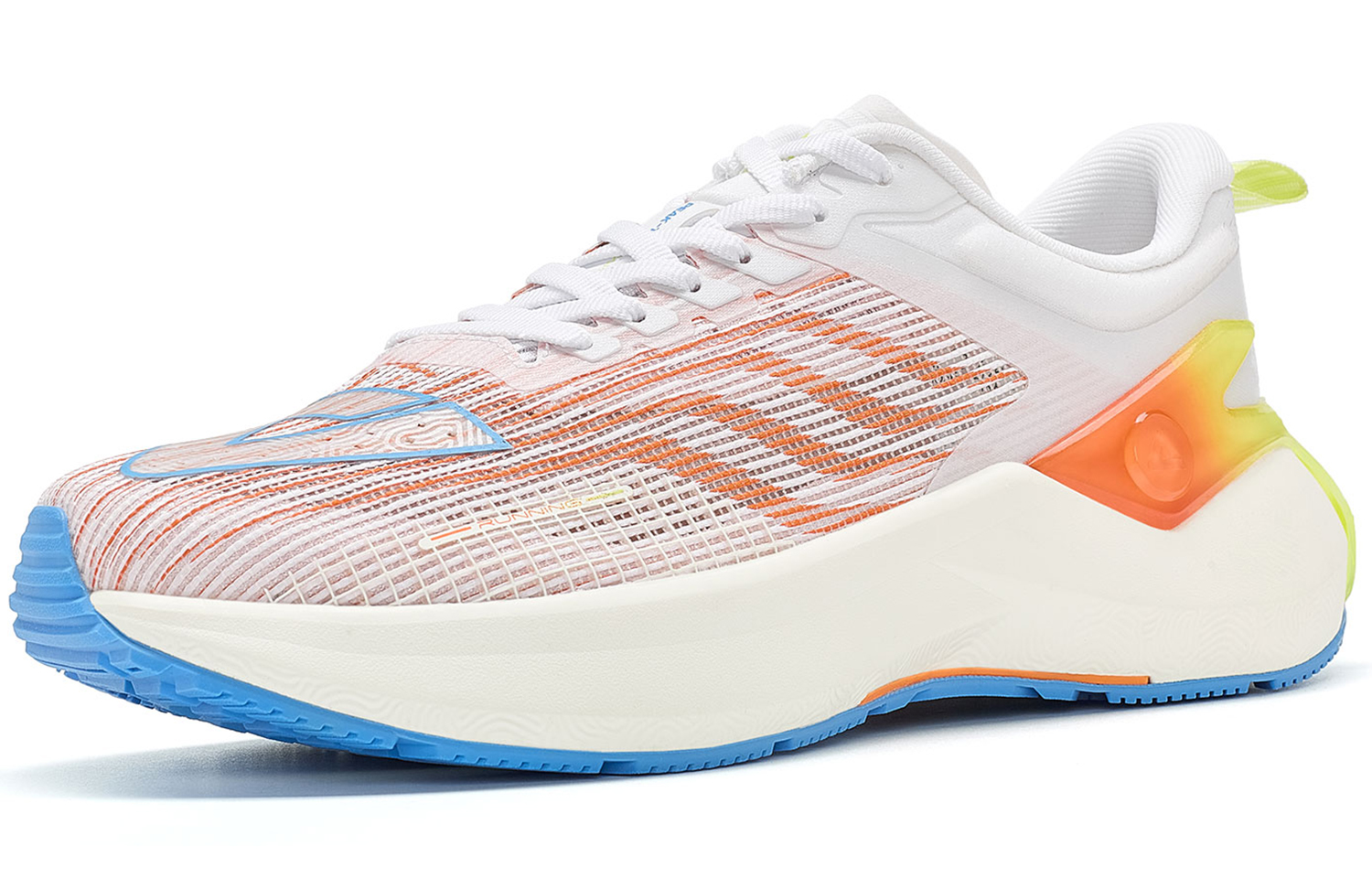 PEAK State Extreme 5.0 Pro Cushioning, Wear Resistant Low top Running Shoes Women’s White Orange