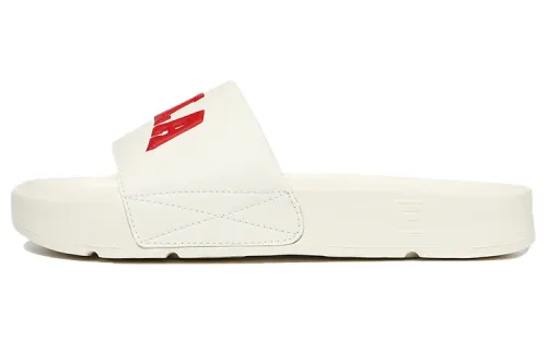 FILA Uni Drifter Slide Slippers Unisex Ecru/Red