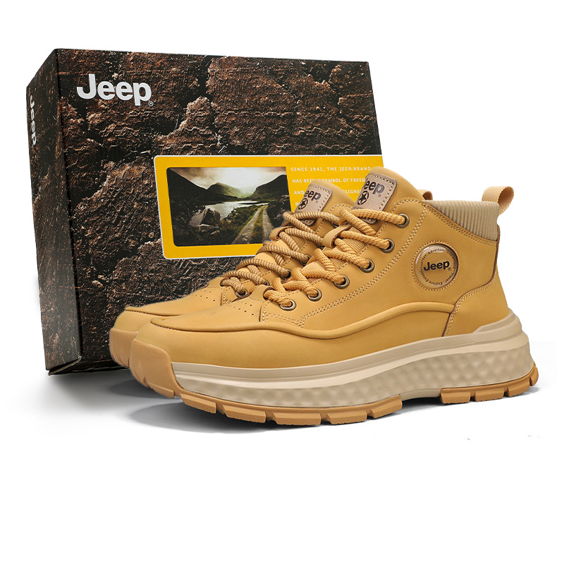Мужские кроссовки Jeep (коричневые)