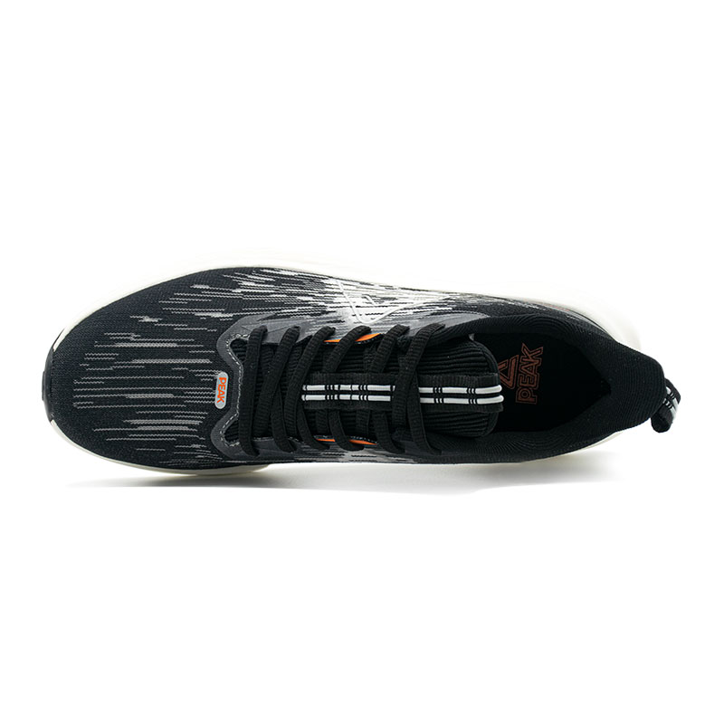PEAK Wing Shadow 2.0 Cushioning Breathable Lightweight Low top Casual Running Shoes Men’s Black Beige White
