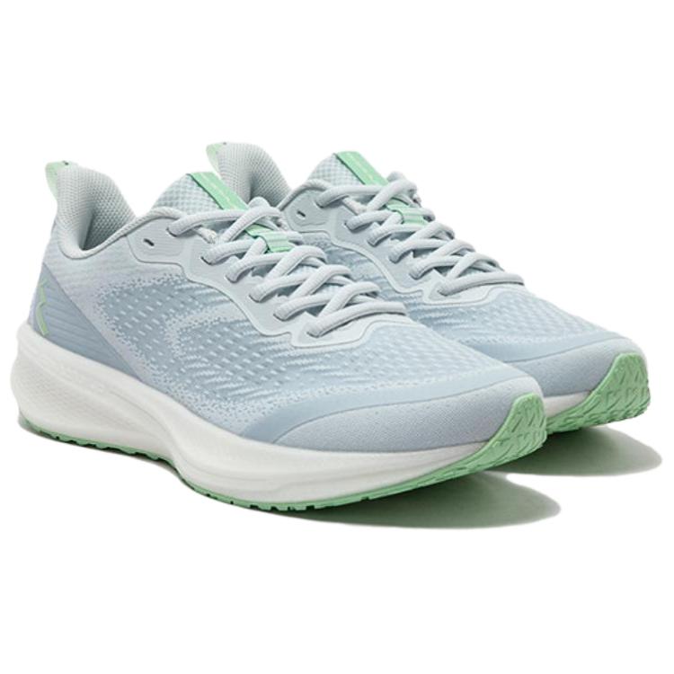 361° Feiying 5.0 Slip Resistant Abrasion Resistant Coverage Low top Sprint Running Shoes Women’s Blue Green