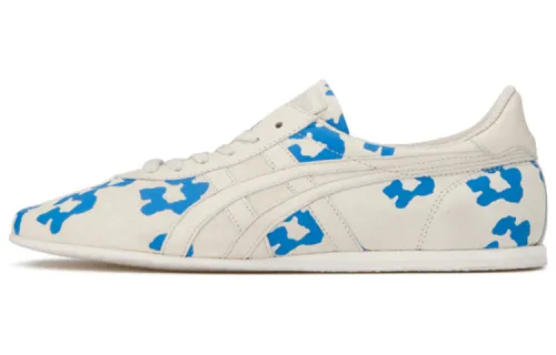 Onitsuka Tiger Tai Chi Hiina Lightweight Abrasion Resistant Low top Running Shoes Women's White Blue