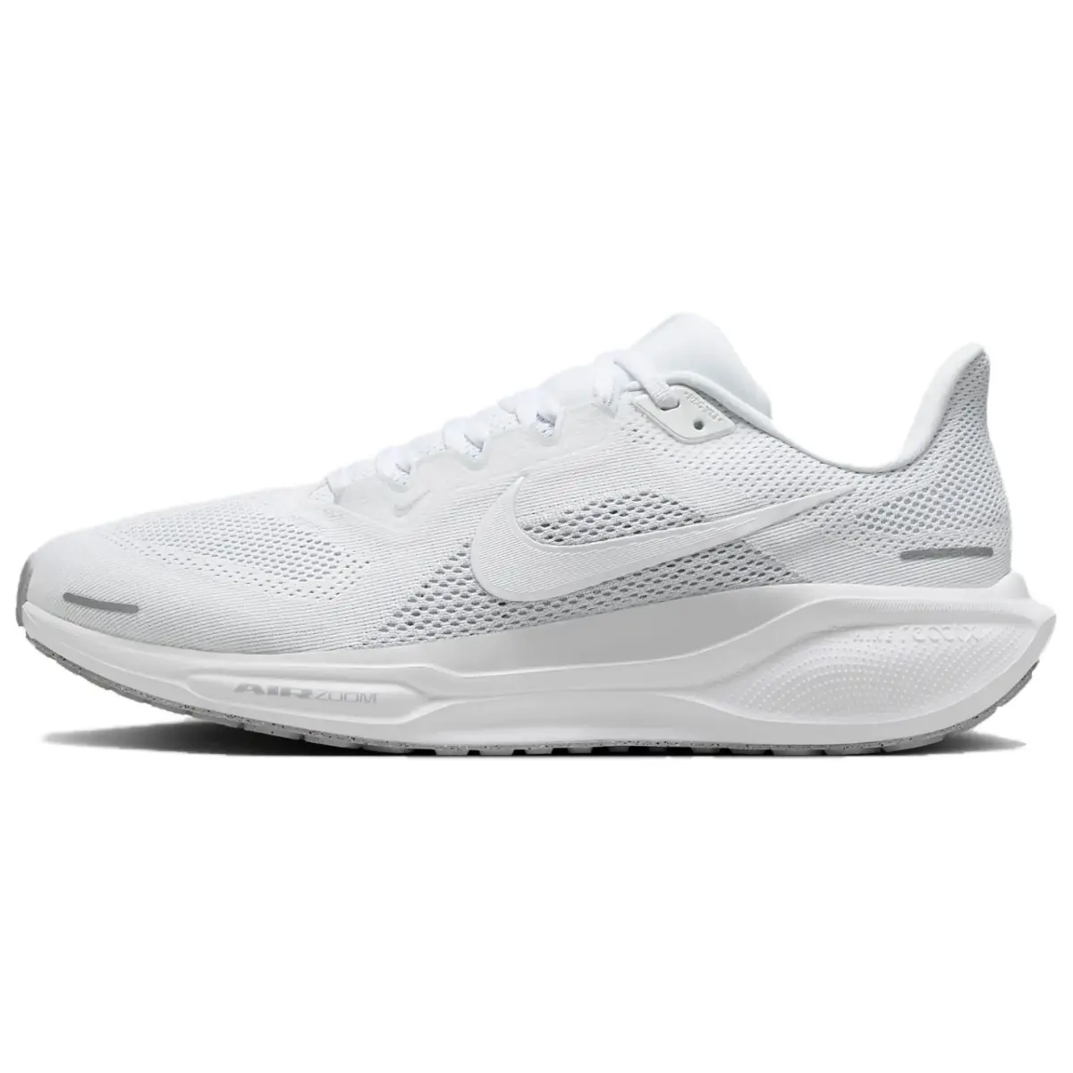 Nike Pegasus 41 Fabric Cushioning Low top Running Shoes Men's White