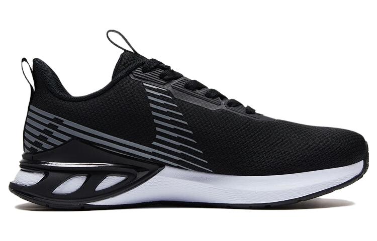 PEAK Comfortable Slip Resistant Breathable Cushioning Abrasion Resistant Low top Running Shoes Women’s Black White