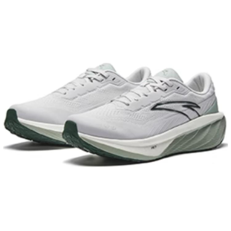 Anta Cushioning Slip Resistant Low top Casual Running Shoes Men’s Gray Green