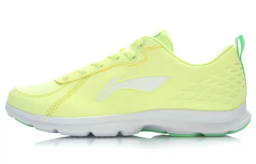 Li Ning Hongyan Low top Running Shoes Women's Yellow Green White