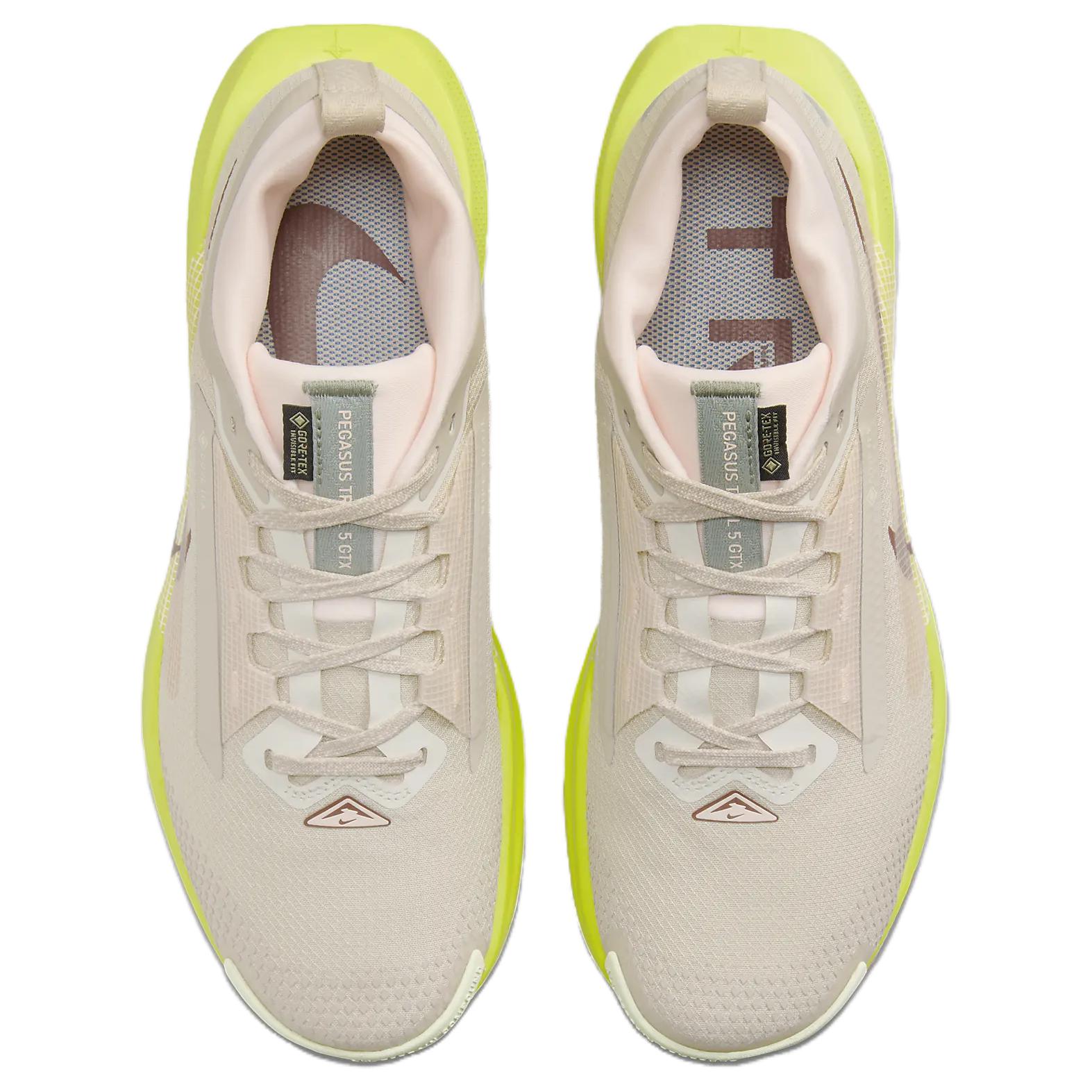 Nike React Pegasus Trail 5 Gore Tex Sanddrift Life Lime Women’s