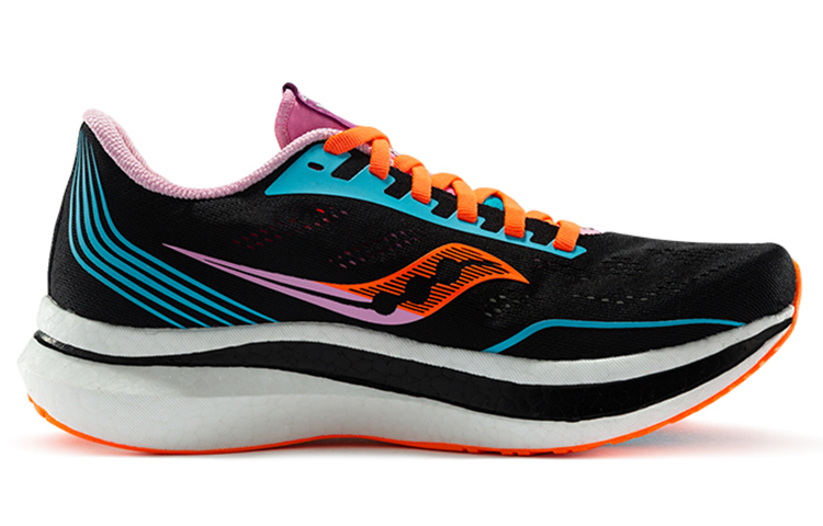 saucony Women’s Endorphin Pro ‘Black Deep Orange’