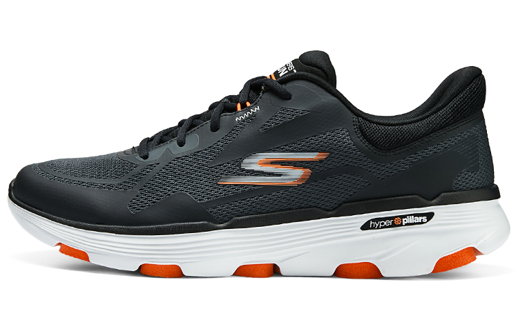 Skechers Low top Running Shoes Men’s Gray Orange