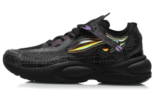 Li Ning V8 1.5 Lightweight Low top Running Shoes Men's Black