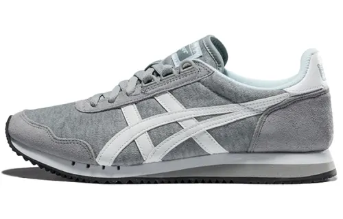 Onitsuka Tiger Dualio Cushioning Slip Resistant Abrasion Resistant Low top Casual Shoes Unisex Gray White