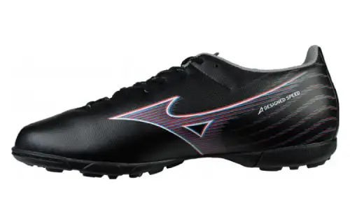 Mizuno Alpha AG Artificial Ground Slip Resistant Soccer Shoes Men's Black