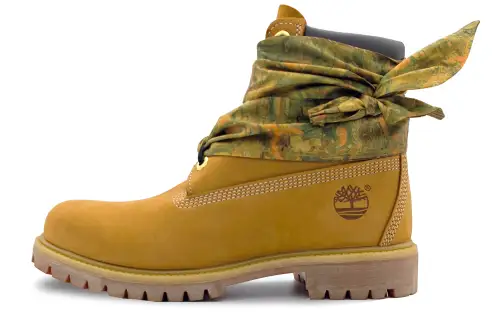 Timberland PREMIUM Breathable And Wear resistant Short Outdoor Boots Men's Yellow