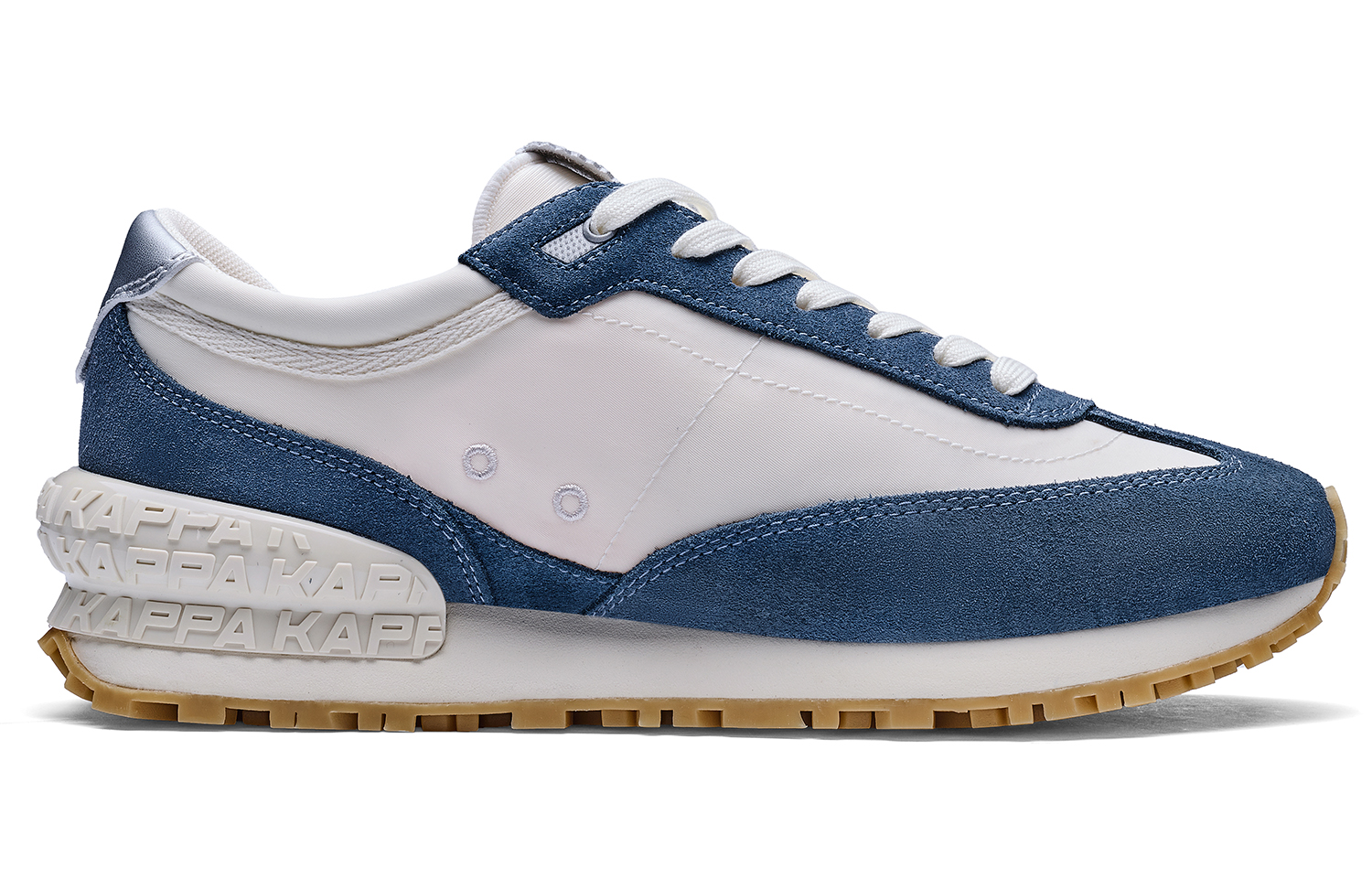 Kappa Slip Resistant Abrasion Resistant Low top Running Shoes Unisex Blue White