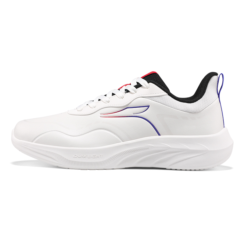 361° Slip Resistant, Abrasion Resistant, Lightweight Low top Running Shoes Men’s White Purple
