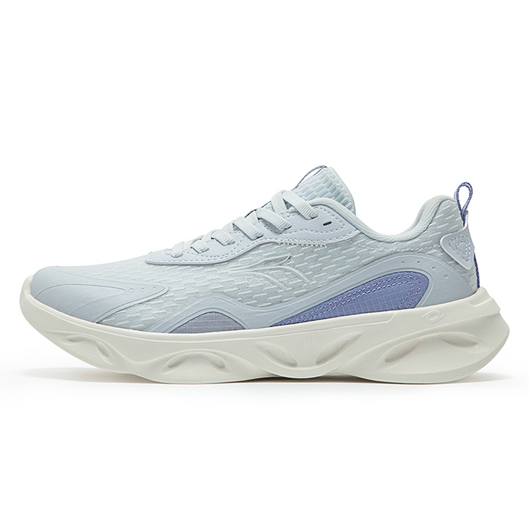 361° Mesh, Synthetic Leather Slip Resistant Abrasion Resistant Low top Casual Running Shoes Women’s Blue